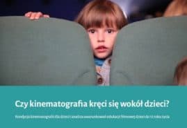PREZENTACJA RAPORTU „CZY KINEMATOGRAFIA KRĘCI SIĘ WOKÓŁ DZIECI” NA 56. KRAKOWSKIM FESTIWALU FILMOWYM